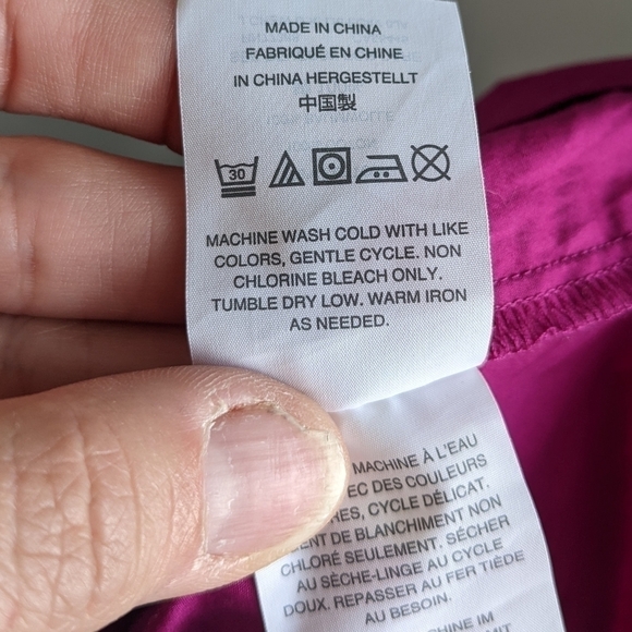 J Crew Magenta Pink Ruffle Penny Blouse S - Picture 11 of 13